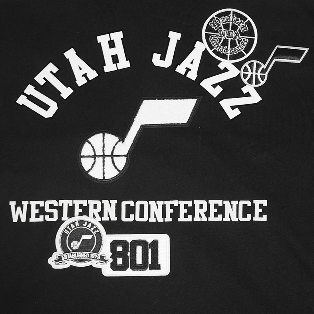 Utah Jazz Pro Standard Area Code Pullover Hoodie - Black shop
