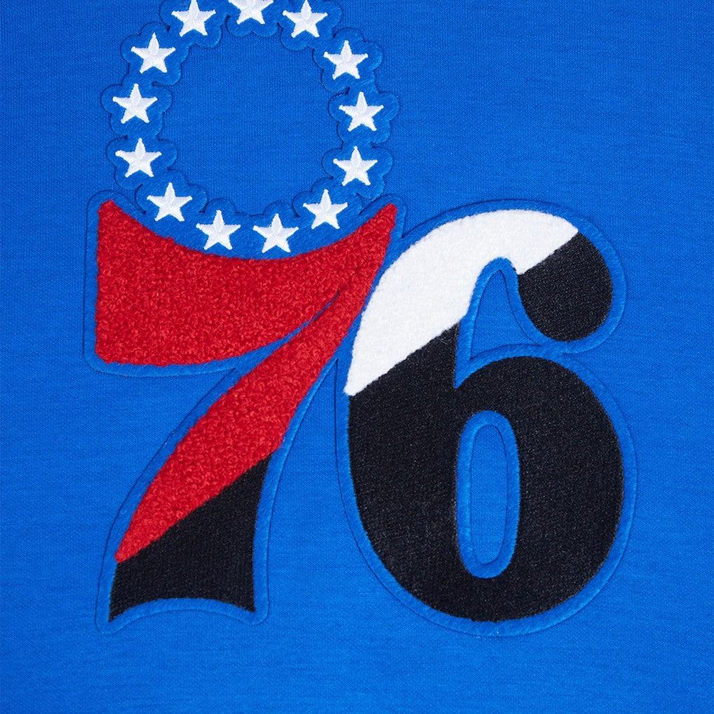 Philadelphia 76ers Pro Standard Split Logo Pullover Hoodie - Royal for sale