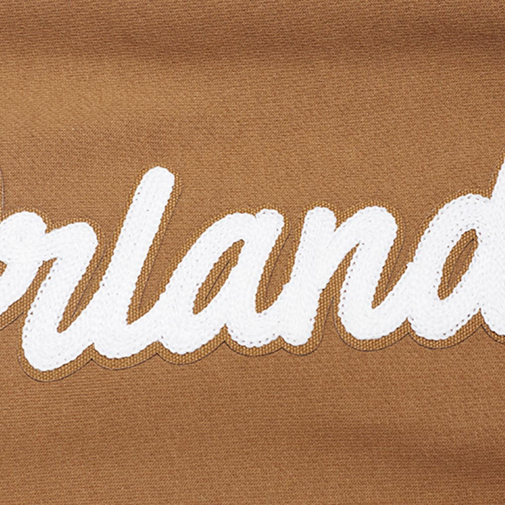 Orlando Magic Pro Standard Paint the City Drop Shoulder Pullover Hoodie - Brown online