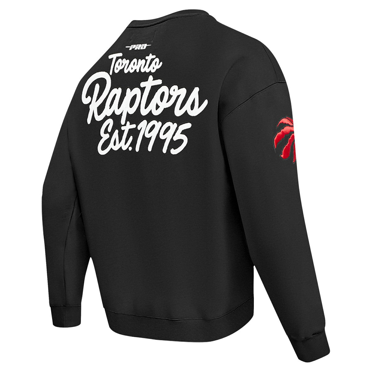 Toronto Raptors Pro Standard Paint the City Drop Shoulder Sweatshirt - Black for sale