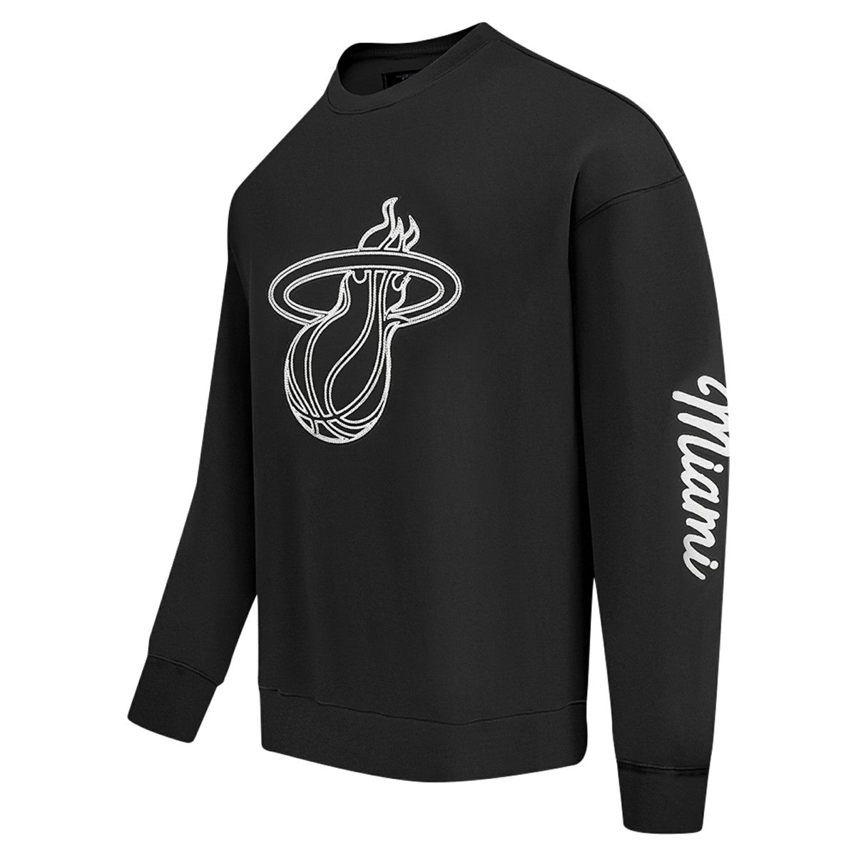 Miami Heat Pro Standard Paint the City Drop Shoulder Sweatshirt - Black online