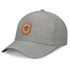 Houston Astros Signature Elements Cork Patch A-Frame Adjustable Hat - Gray