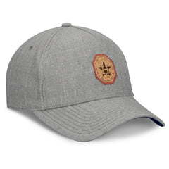 Houston Astros Signature Elements Cork Patch A-Frame Adjustable Hat - Gray