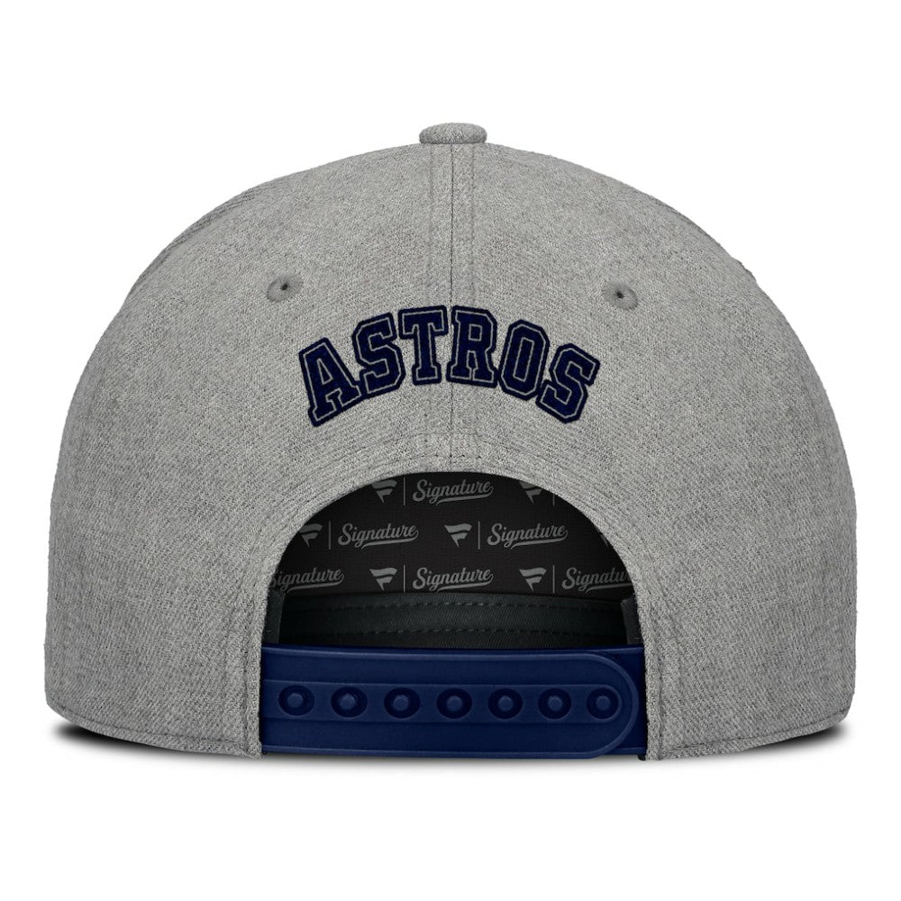 Houston Astros Signature Elements Cork Patch A-Frame Adjustable Hat - Gray