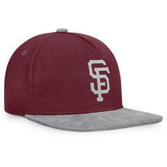 San Francisco Giants Front Office Snapback Hat - Wine