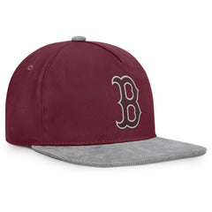 Boston Red Sox Front Office Snapback Hat - Wine