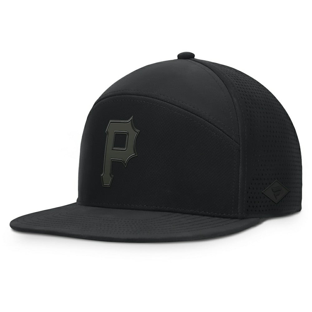 Pittsburgh Pirates Horizon Snapback Hat - Black