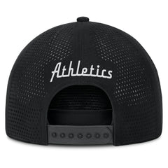 Oakland Athletics Signature A-Frame Adjustable Hat - Black