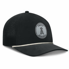Los Angeles Angels Front Office Performance A-Frame Adjustable Hat - Black
