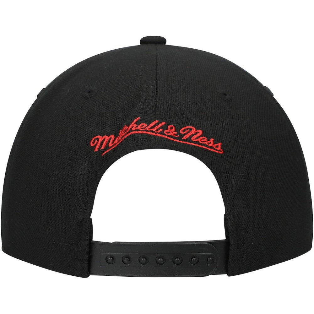 New York Rangers Mitchell & Ness Core Team Script 2.0 Snapback Hat