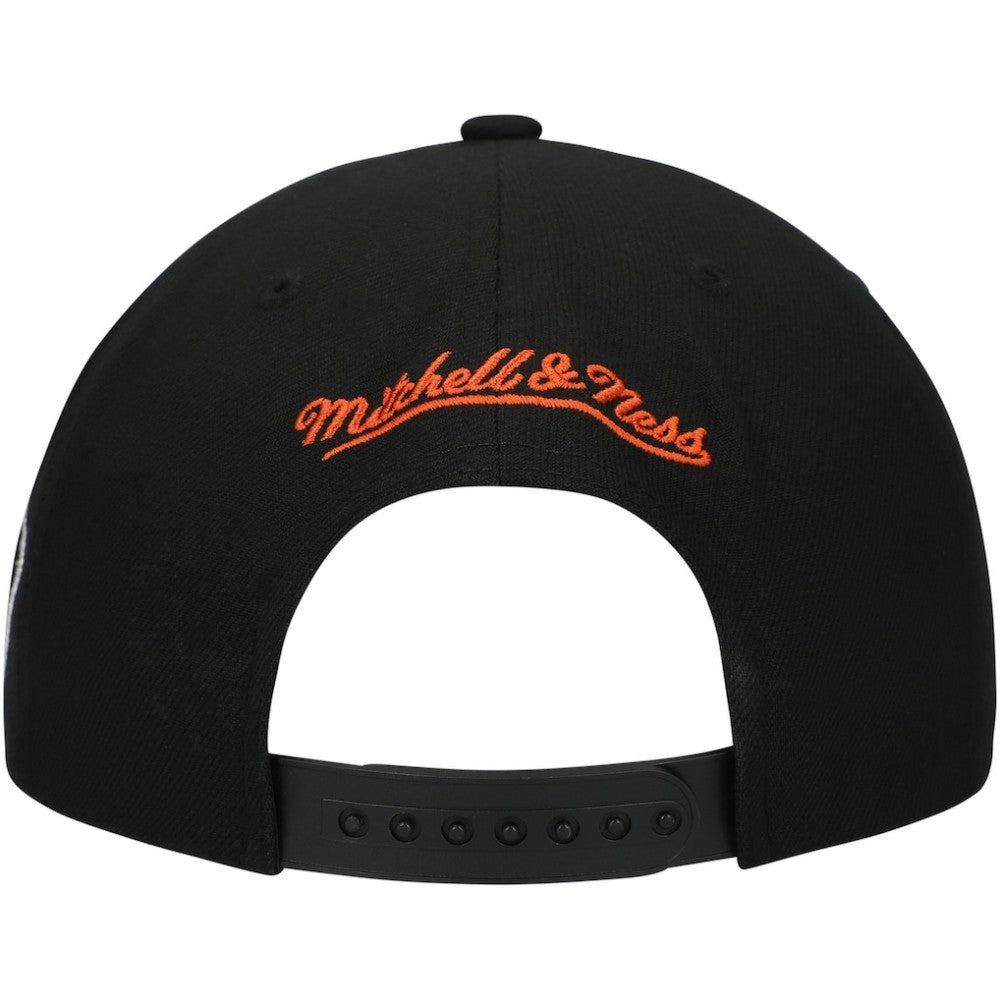 Philadelphia Flyers Mitchell & Ness Core Team Script 2.0 Snapback Hat
