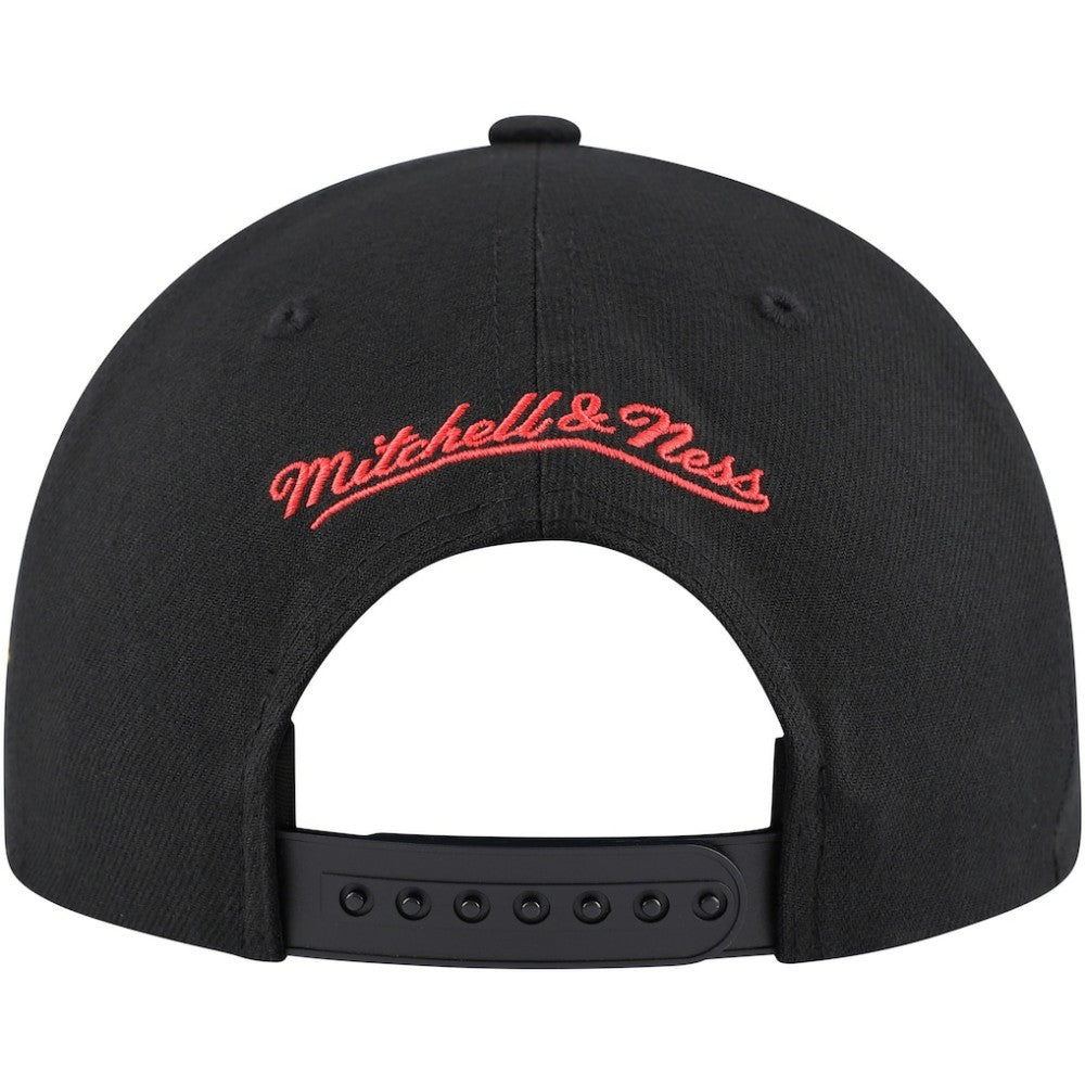 Vancouver Canucks Mitchell & Ness Core Team Script 2.0 Snapback Hat