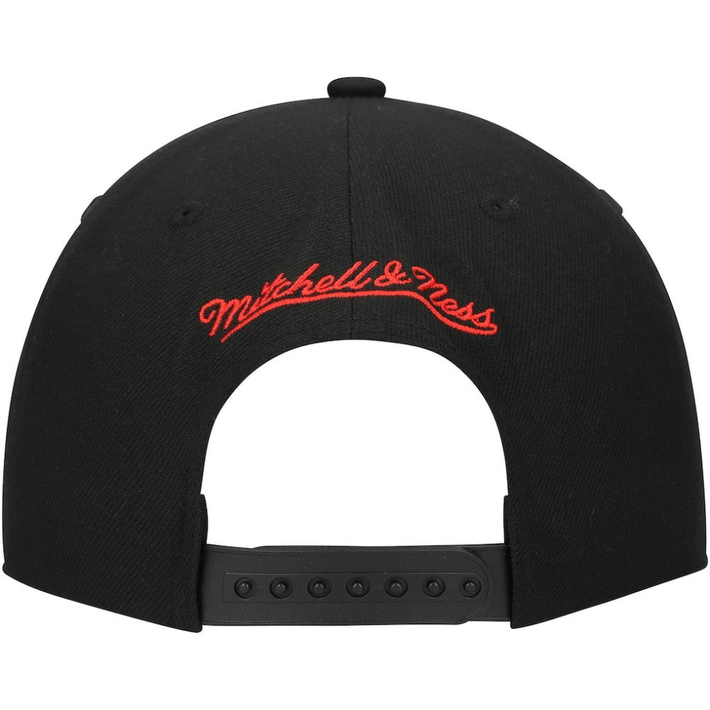 Washington Capitals Mitchell & Ness Core Team Script 2.0 Snapback Hat