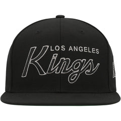 Los Angeles Kings Mitchell & Ness Core Team Script 2.0 Snapback Hat