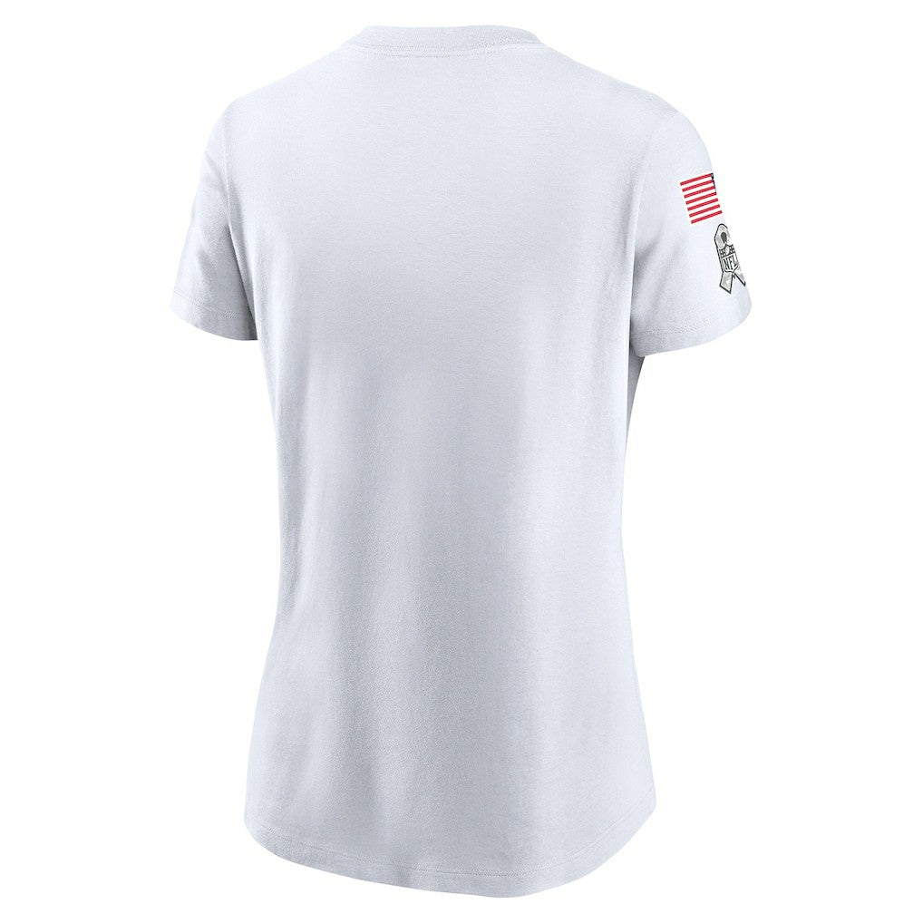 NFL Las Vegas Raiders Women's 2024 Salute To Service Legend Performance T-Shirt