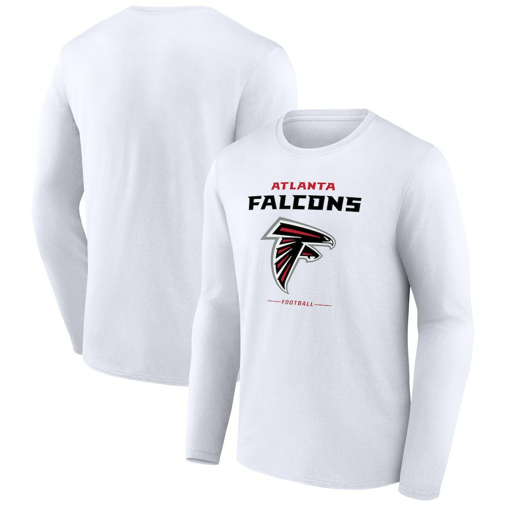 NFL Atlanta Falcons Team Lockup Long Sleeve T-Shirt