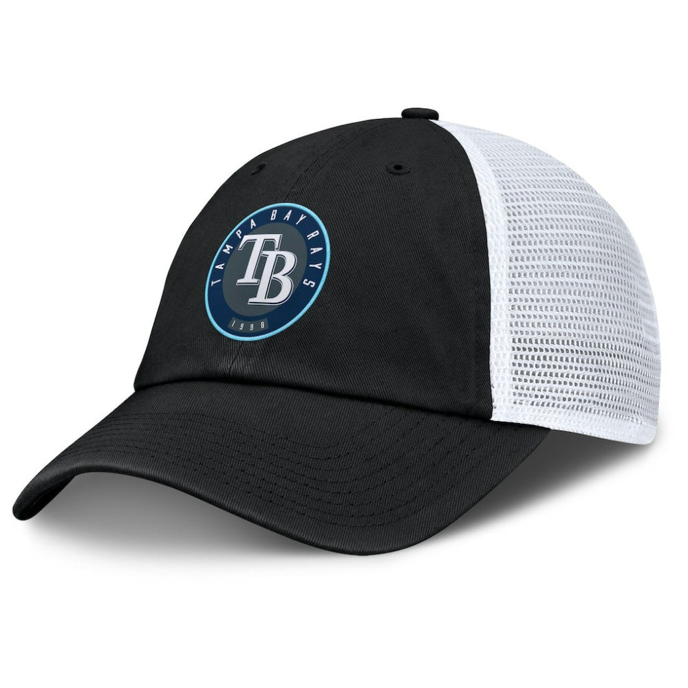 Tampa Bay Rays Averies Adjustable Hat - Black/White