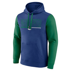 Vancouver Canucks Logo Athletic Deliver Fleece Pullover Hoodie
