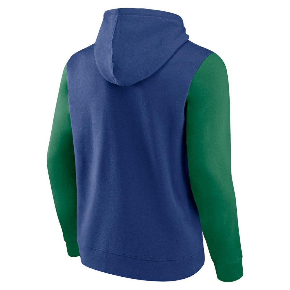 Vancouver Canucks Logo Athletic Deliver Fleece Pullover Hoodie