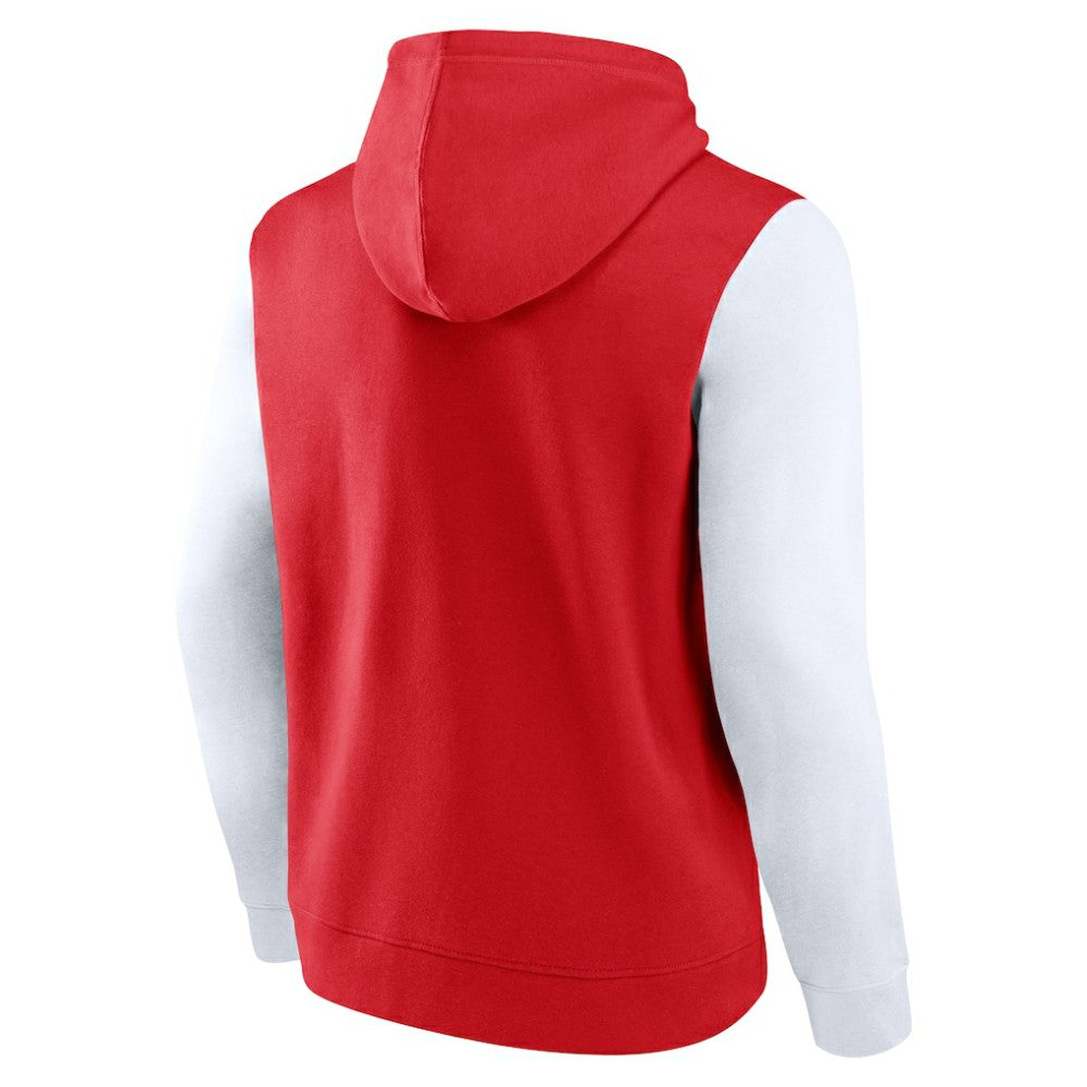 Detroit Red Wings Logo Athletic Deliver Fleece Pullover Hoodie
