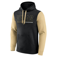 Vegas Golden Knights Logo Athletic Deliver Fleece Pullover Hoodie