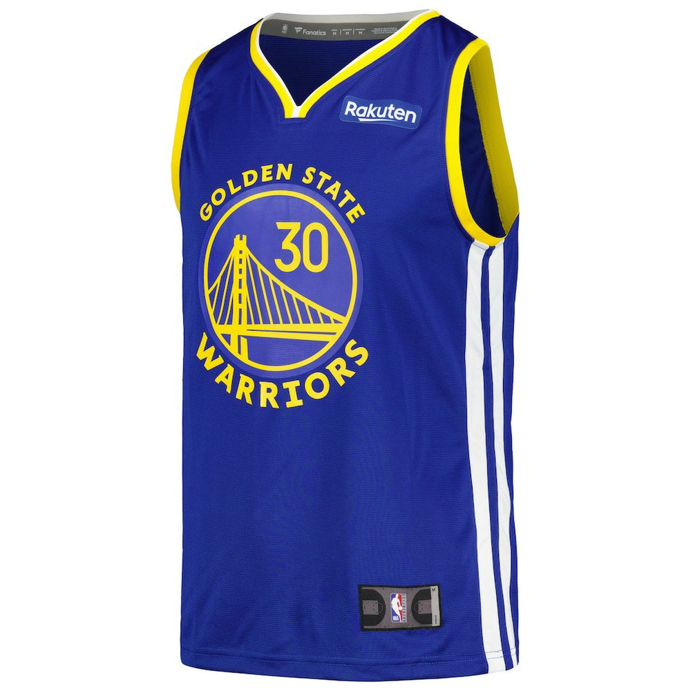 Stephen Curry Golden State Warriors Fast Break Player Badge Jersey sale - Royal | Fanatics online