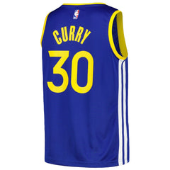 Stephen Curry Golden State Warriors Fast Break Player Badge Jersey sale - Royal | Fanatics online
