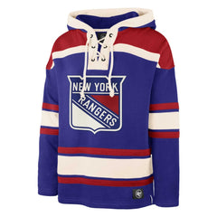 Igor Shesterkin New York Rangers '47 Player Name & Number Lacer Pullover Hoodie