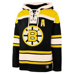 Bobby Orr Boston Bruins '47 Retired Player Name & Number Lacer Pullover Hoodie