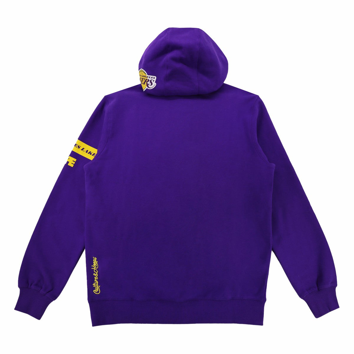 Los Angeles Lakers NBA x Two Hype Unisex Culture & Hoops Heavyweight Pullover Hoodie - Purple online