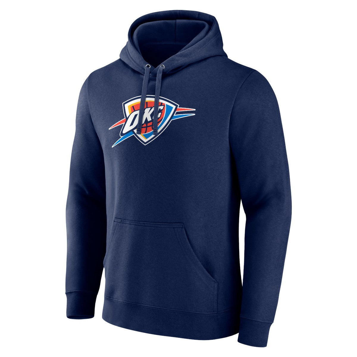 Oklahoma City Thunder Primary Logo Pullover Hoodie - Navy outlet