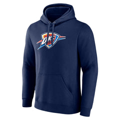 Oklahoma City Thunder Primary Logo Pullover Hoodie - Navy outlet
