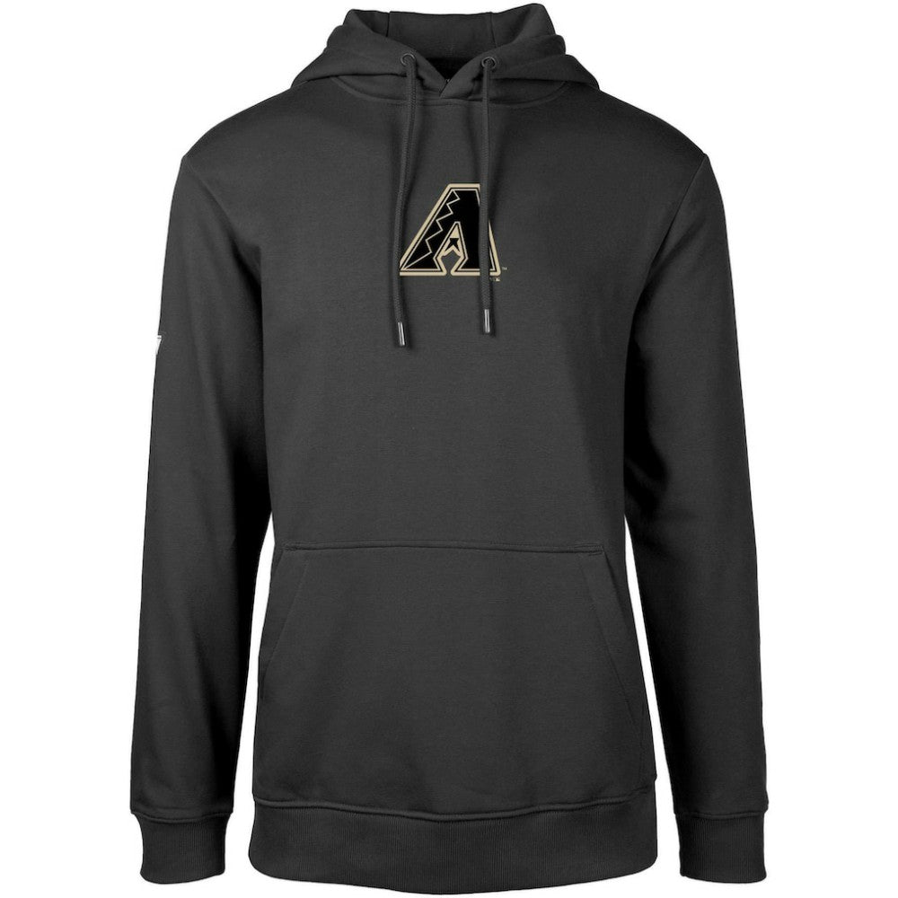 Arizona Diamondbacks Levelwear City Connect Podium Core 2.0 Pullover Hoodie - Black