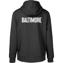 Baltimore Orioles Levelwear City Connect Podium Core 2.0 Pullover Hoodie - Black