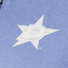 Dallas Stars Antigua Women's White Logo Mentor Quarter-Zip Jacket