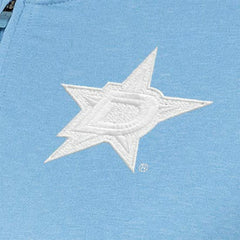Dallas Stars Antigua Women's White Logo Mentor Quarter-Zip Jacket