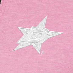 Dallas Stars Antigua Women's White Logo Mentor Quarter-Zip Jacket