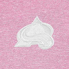 Colorado Avalanche Antigua White Logo Hunk Quarter-Zip Pullover