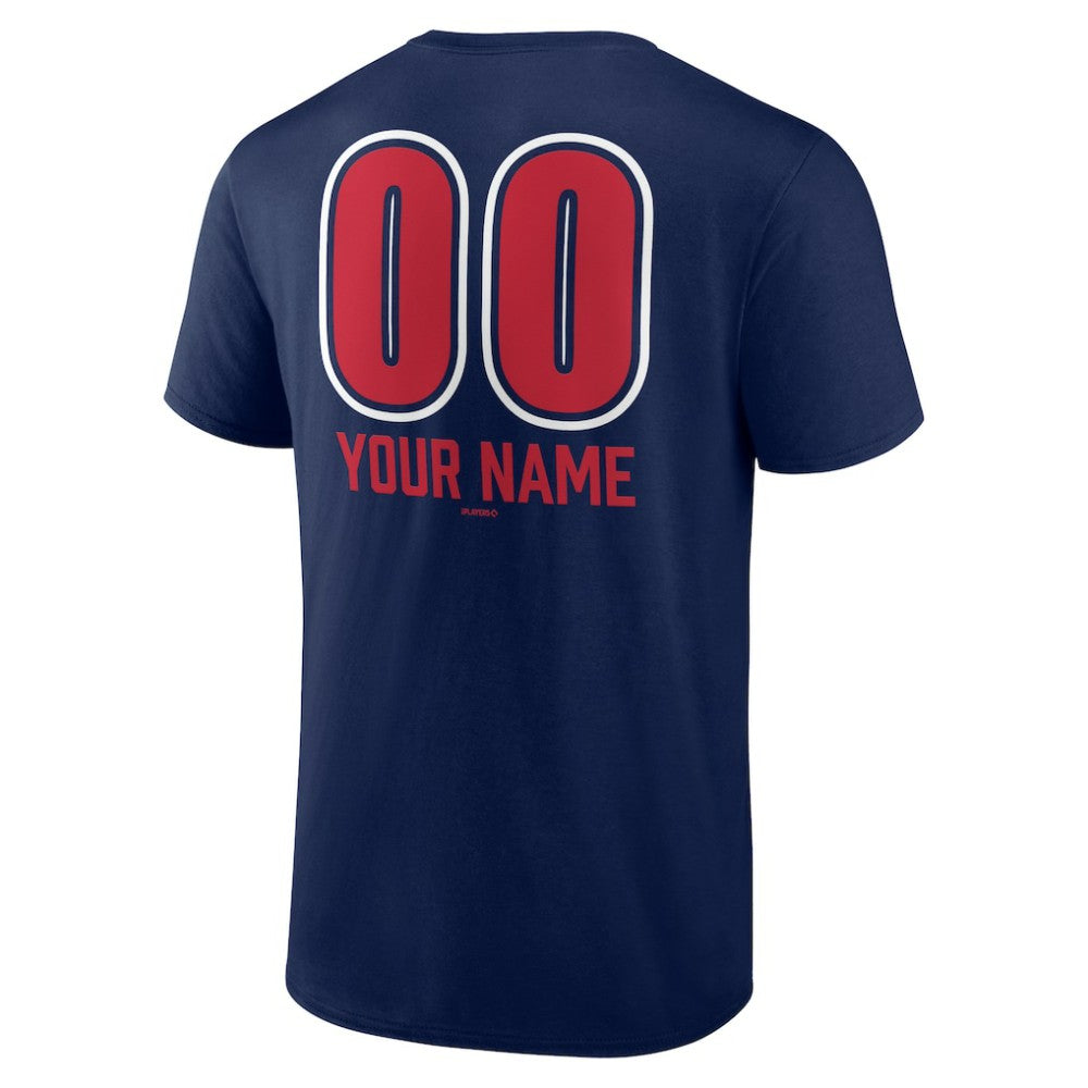 St. Louis Cardinals Personalized Name & Number Fastball T-Shirt - Navy