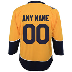 Nashville Predators Youth Home Replica Custom Jersey