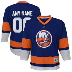 New York Islanders Youth Home Replica Custom Jersey