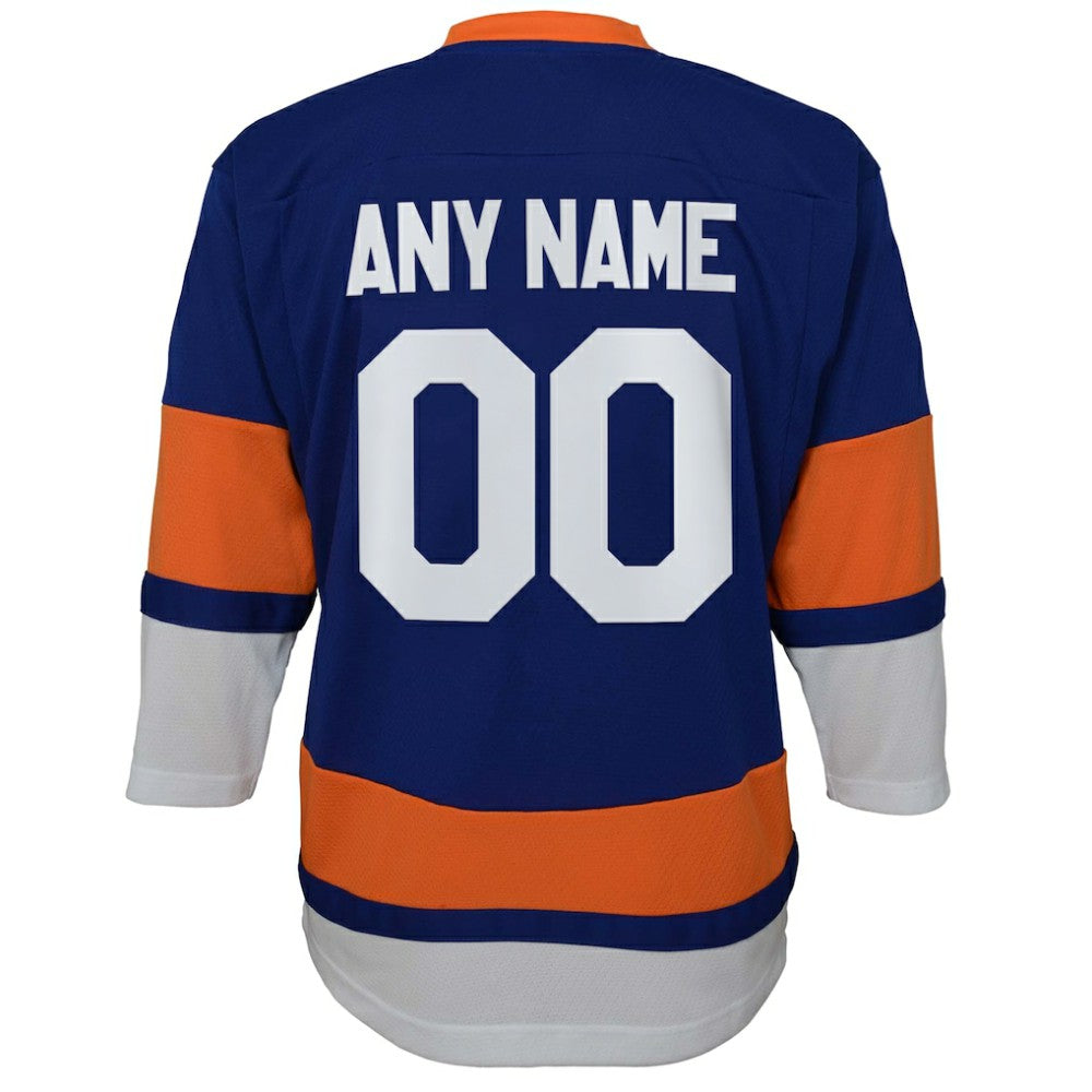 New York Islanders Youth Home Replica Custom Jersey
