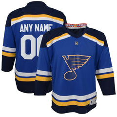 St. Louis Blues Youth Home Replica Custom Jersey