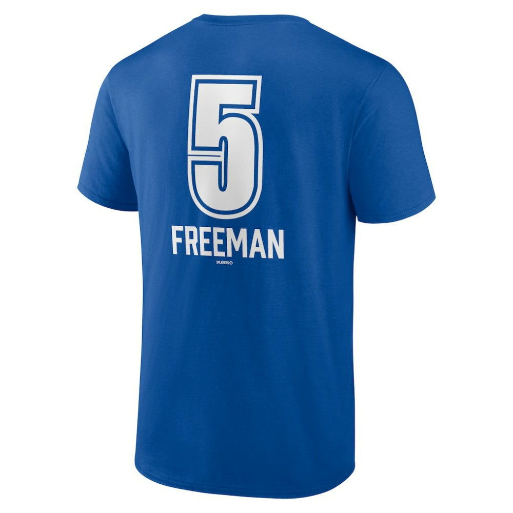Freddie Freeman Los Angeles Dodgers Fastball Player Name & Number T-Shirt - Royal