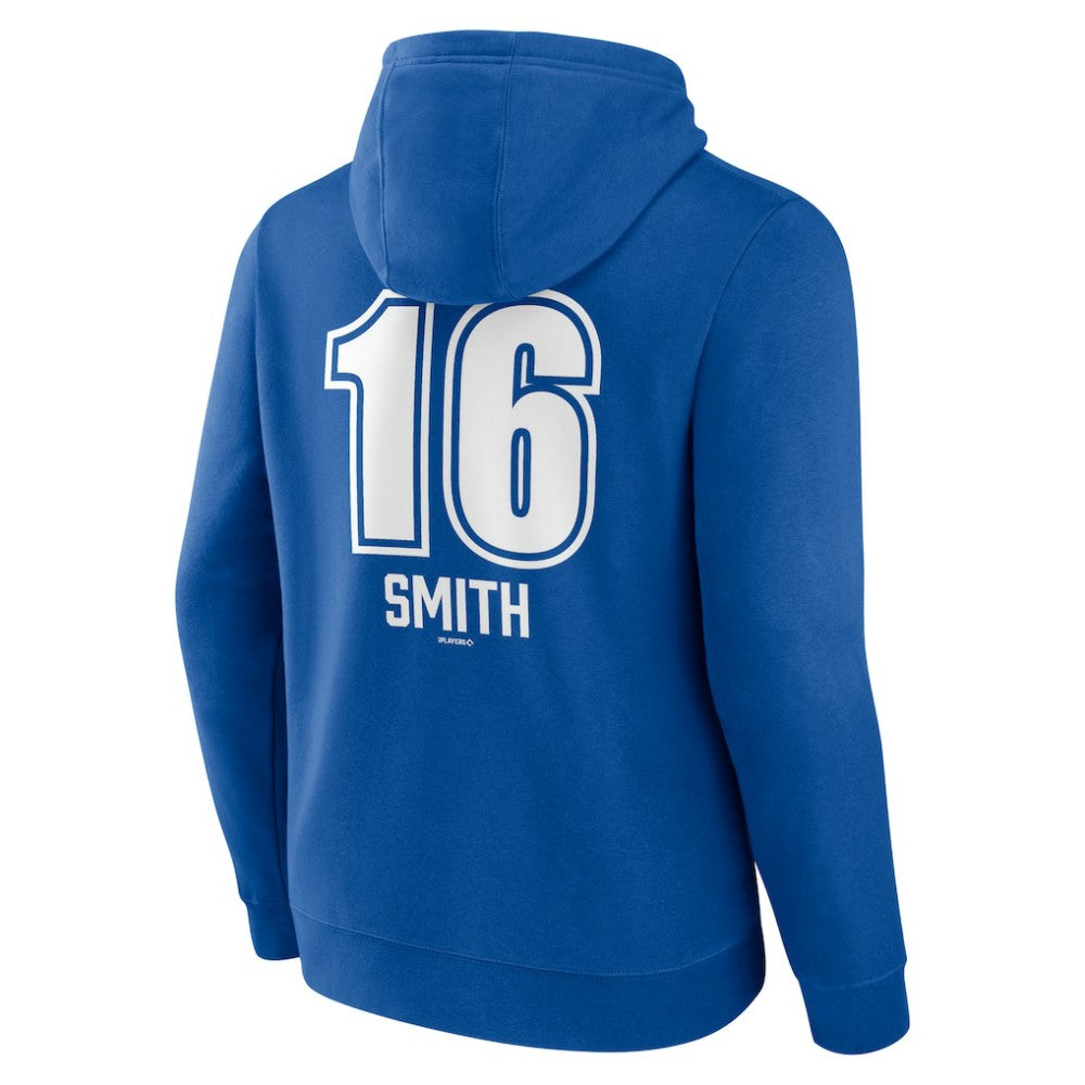 Will Smith Los Angeles Dodgers Fastball Player Name & Number Pullover Hoodie - Royal
