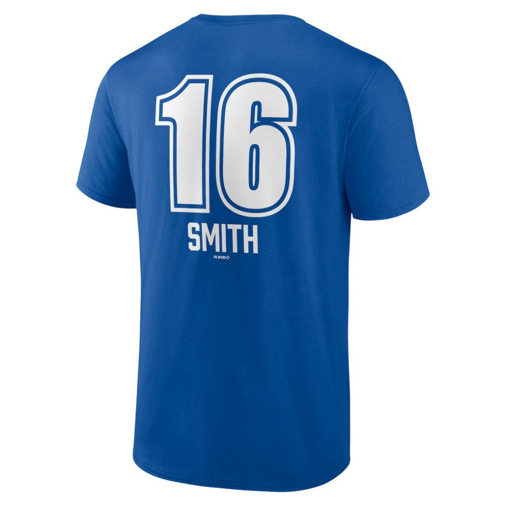 Will Smith Los Angeles Dodgers Fastball Player Name & Number T-Shirt - Royal