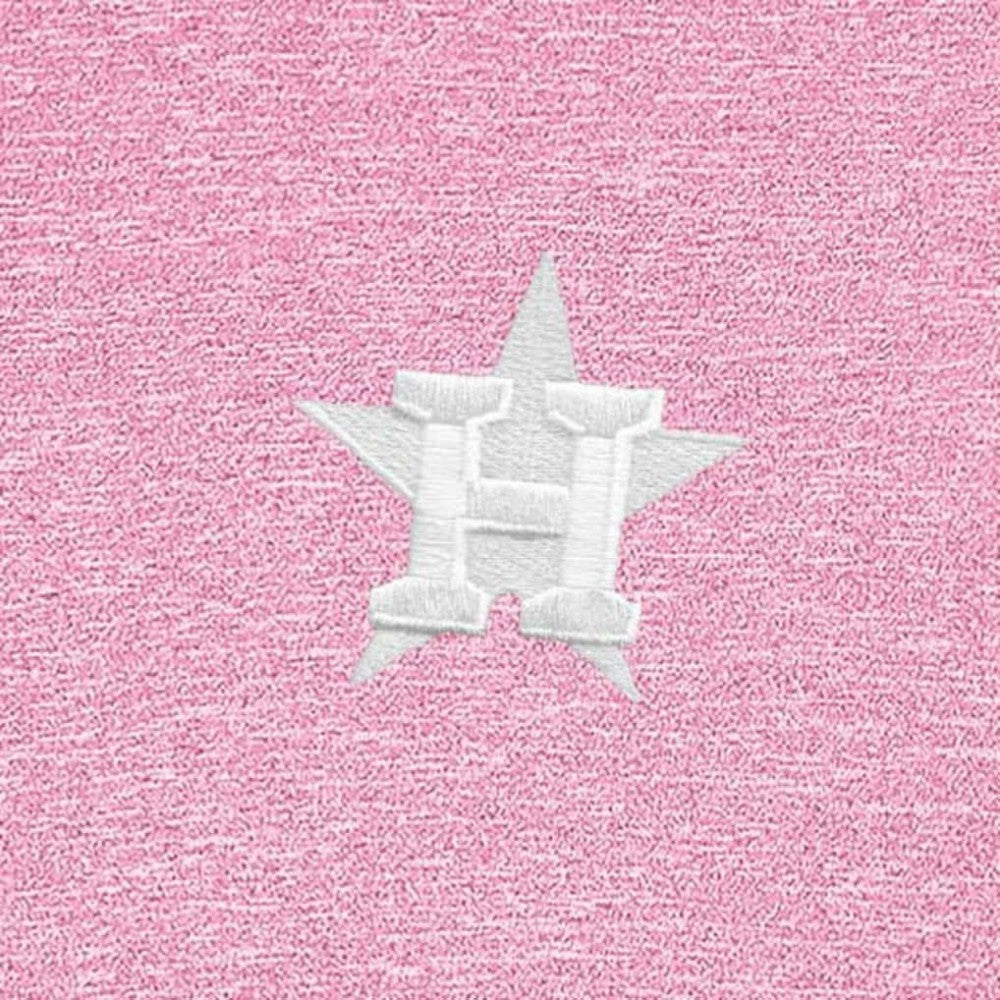 Houston Astros Antigua Hunk Quarter-Zip Top - Pink