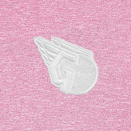 Cleveland Guardians Antigua Hunk Quarter-Zip Top - Pink