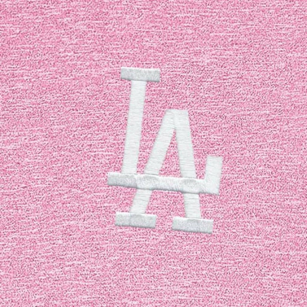 Los Angeles Dodgers Antigua Hunk Quarter-Zip Top - Pink