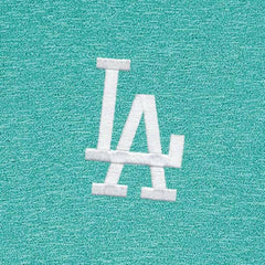 Los Angeles Dodgers Antigua Hunk Quarter-Zip Top - Heather Aqua